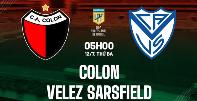 Soi kèo giải VĐQG Argentina: Colon vs Velez Sarsfield, 05h00, 12/07/2022