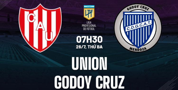 Soi kèo giải VĐQG Argentina: Union vs Godoy Cruz, 7h30, 26/7/2022
