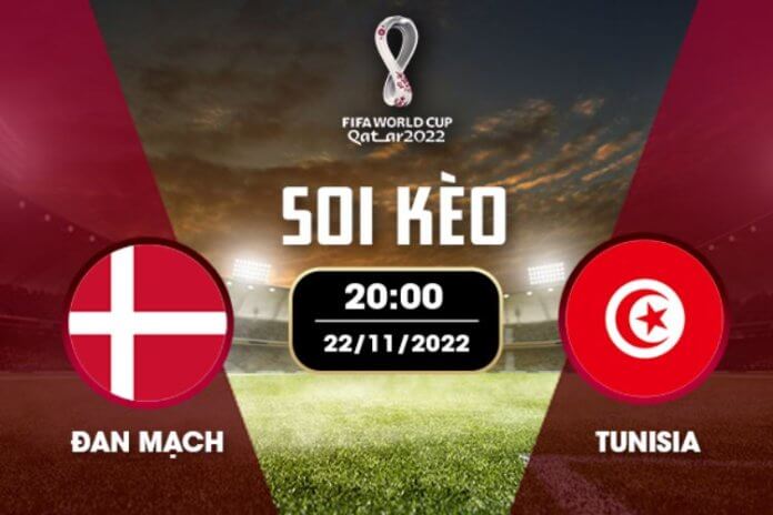 Soi kèo Đan Mạch vs Tunisia